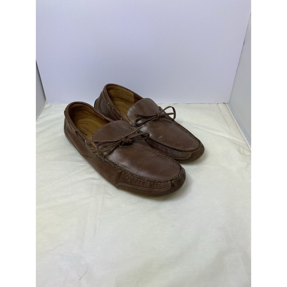 Clarks Men's Ashmont Step Edge Slip On Shoe With Soft Cushion With Ortholite 9.5